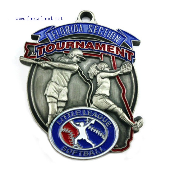 Softball Race Medal